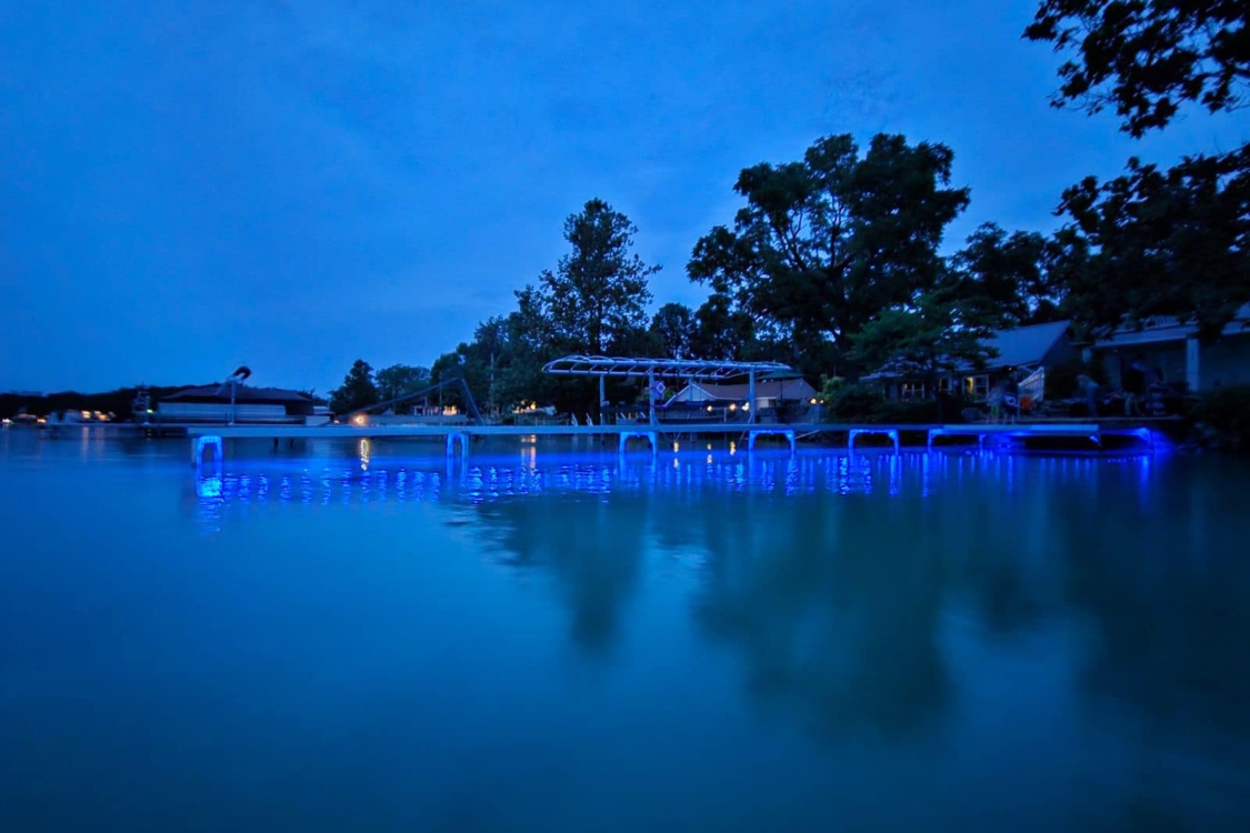 Blue Ridge GA Florida Boat Dock Lighting Installation