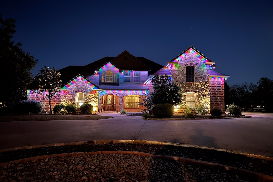 Kennesaw permanent holiday lights